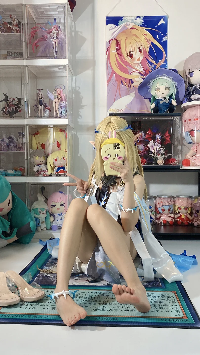 白栎Shirly - No.006 鸣潮·卡提希雅 [66P,8V-1.17GB] tg@simisebaisi 【丝足阁】009.webp